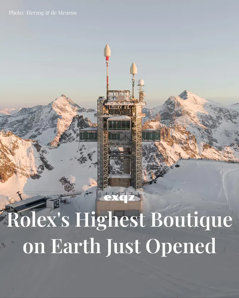 @exqzguide post on Rolex Boutique Titlis