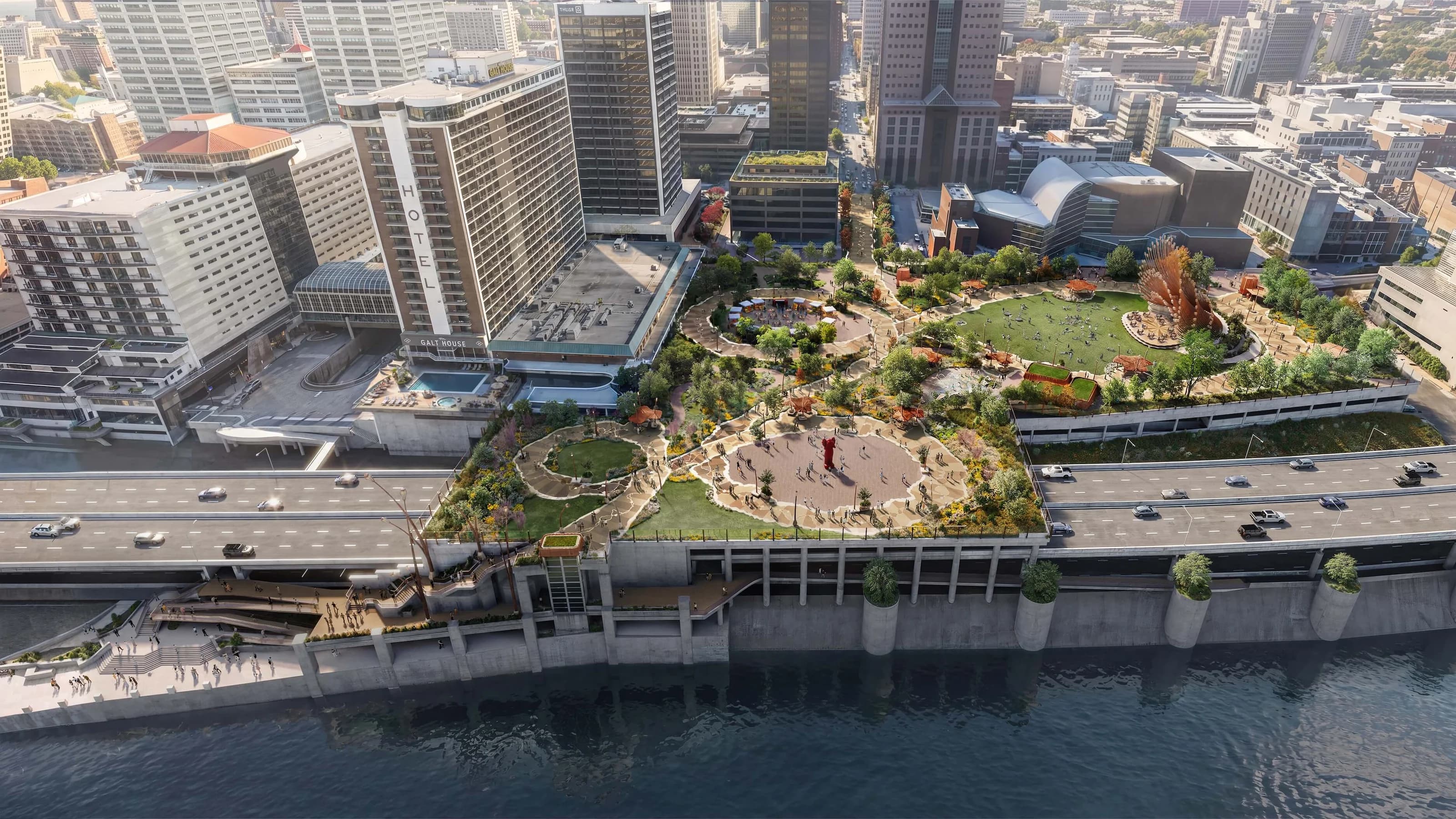 Heatherwick Studio Rethinks the Belvedere, and Louisville Gets a Better Park for It